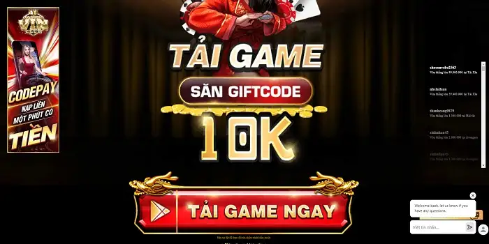 Phần tải game Vin89.Live về hệ điều hành android