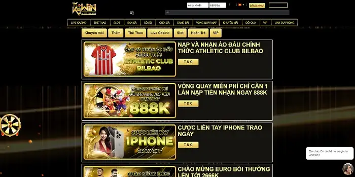 Khuyến mãi thành viên giá trị tại K9Win888.Org